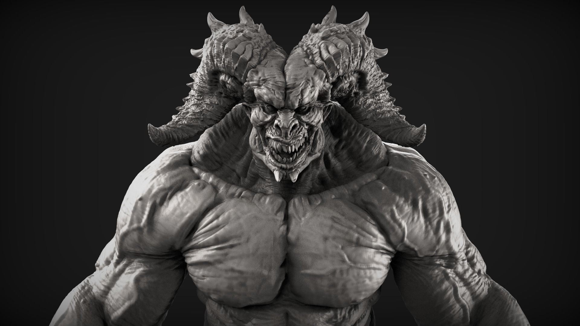 Demons High Poly Sculpts Bundle 2 3D model_40