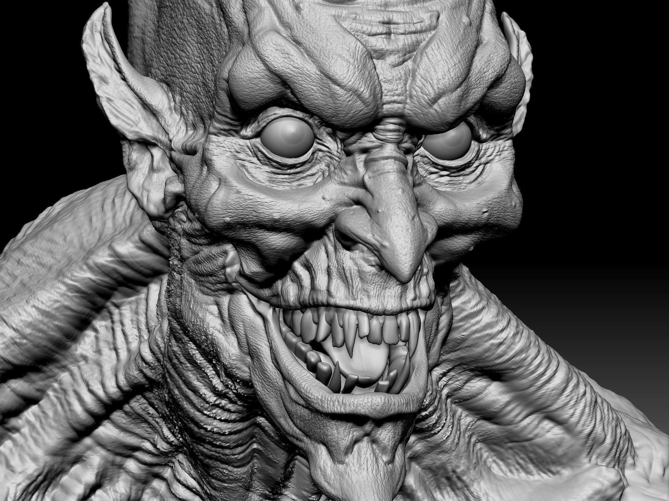 Demons High Poly Sculpts Bundle 2 3D model_24
