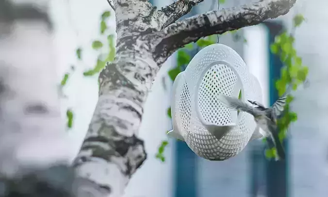 Bird Feeder 4-5 3D print model