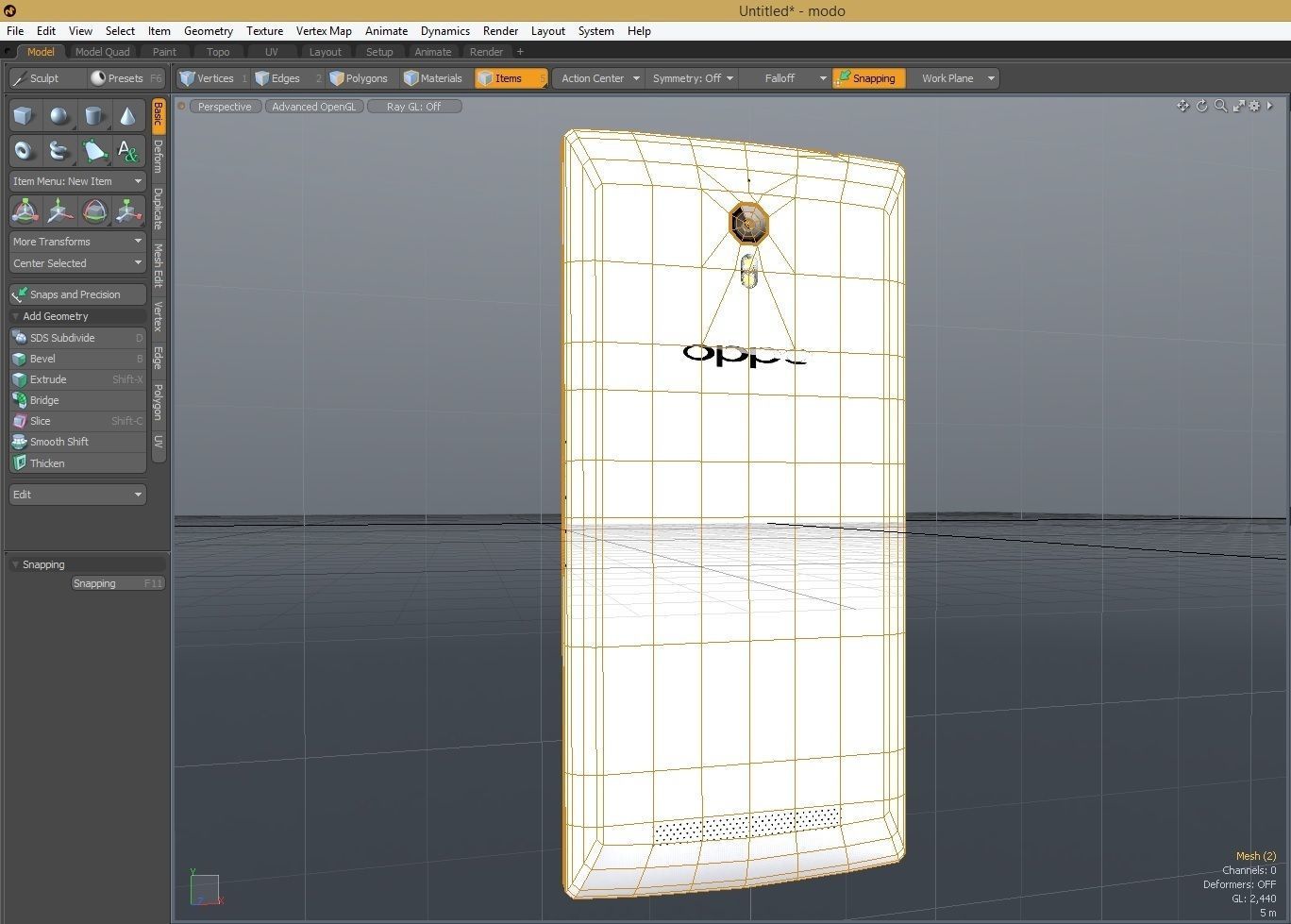 Oppo Find 7 3D model_10