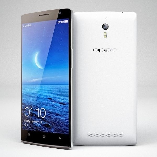 Oppo Find 7 and 7A White and Black 3D model_4