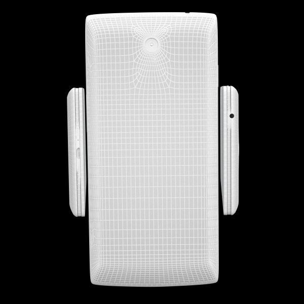 Oppo Find 7 and 7A White and Black 3D model_13