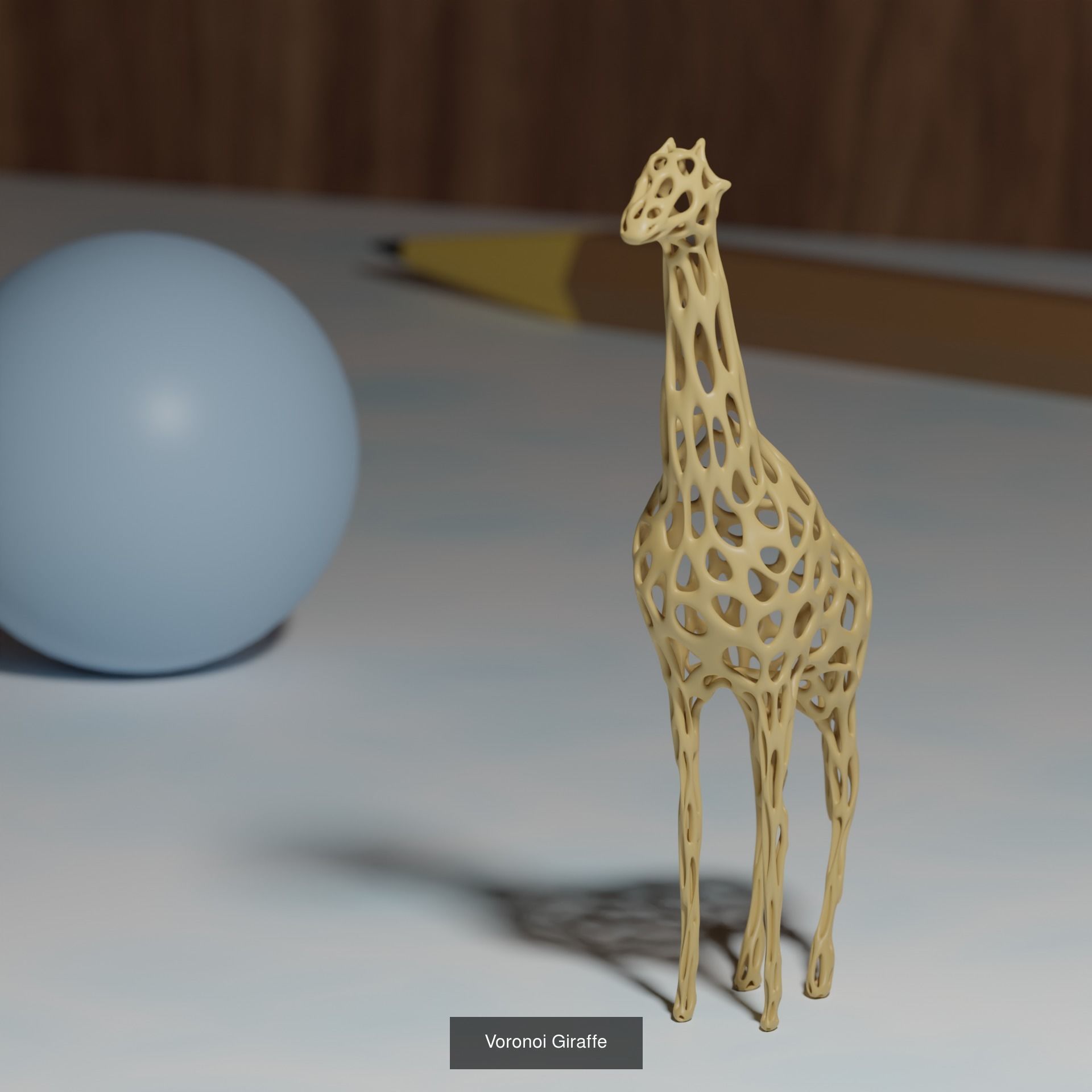 Voronoi Animals 3D Model Collection CGTrader