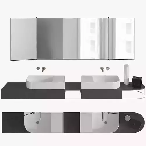 Ext NOUVEAU - Washbasin furniture