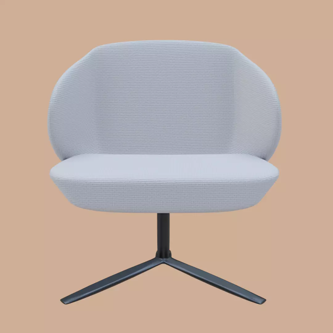 MODERN CHAIR Free low-poly 3D model