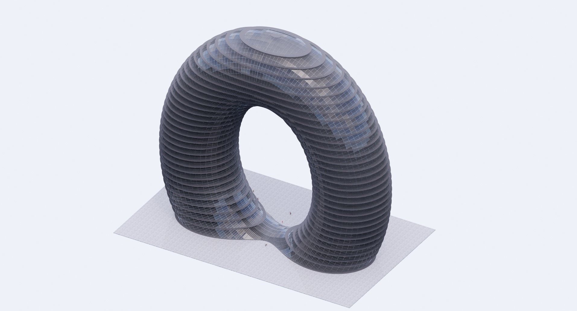 Modern Hotel Design 3D model_9