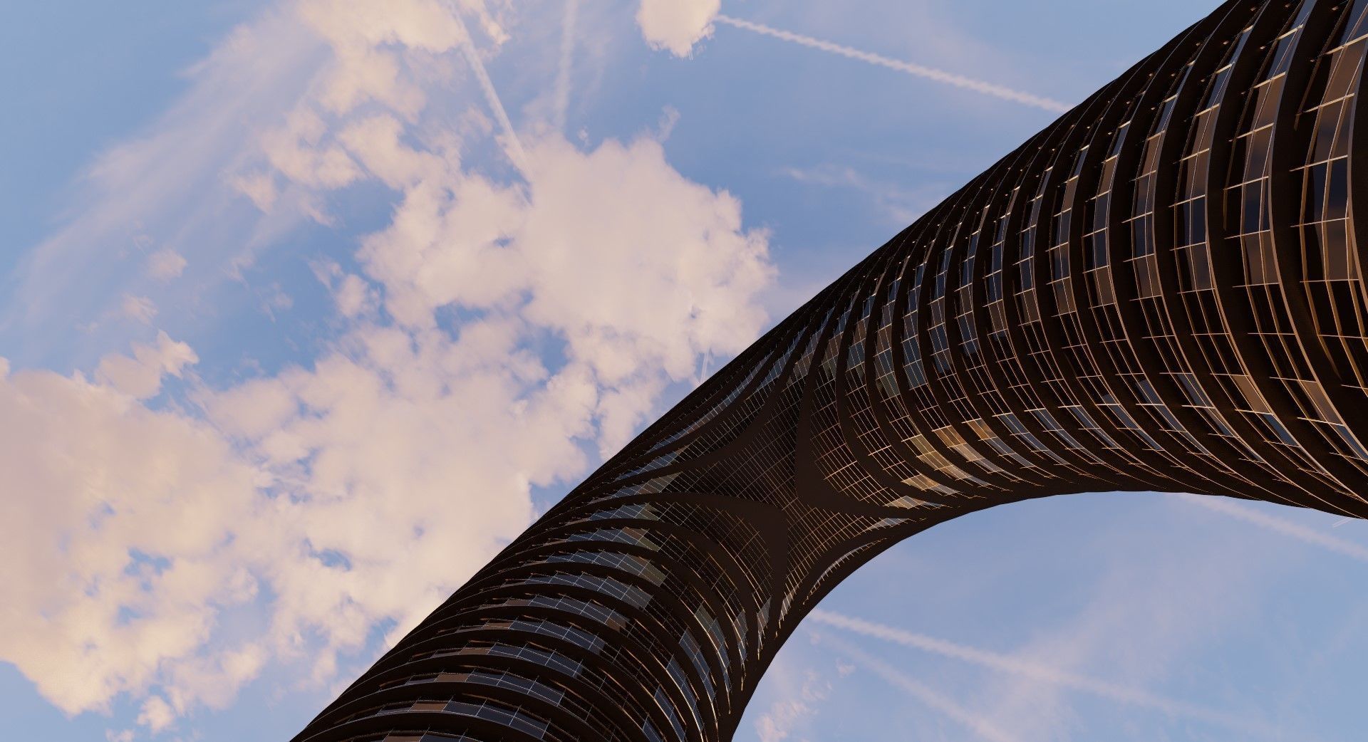 Modern Hotel Design 3D model_10