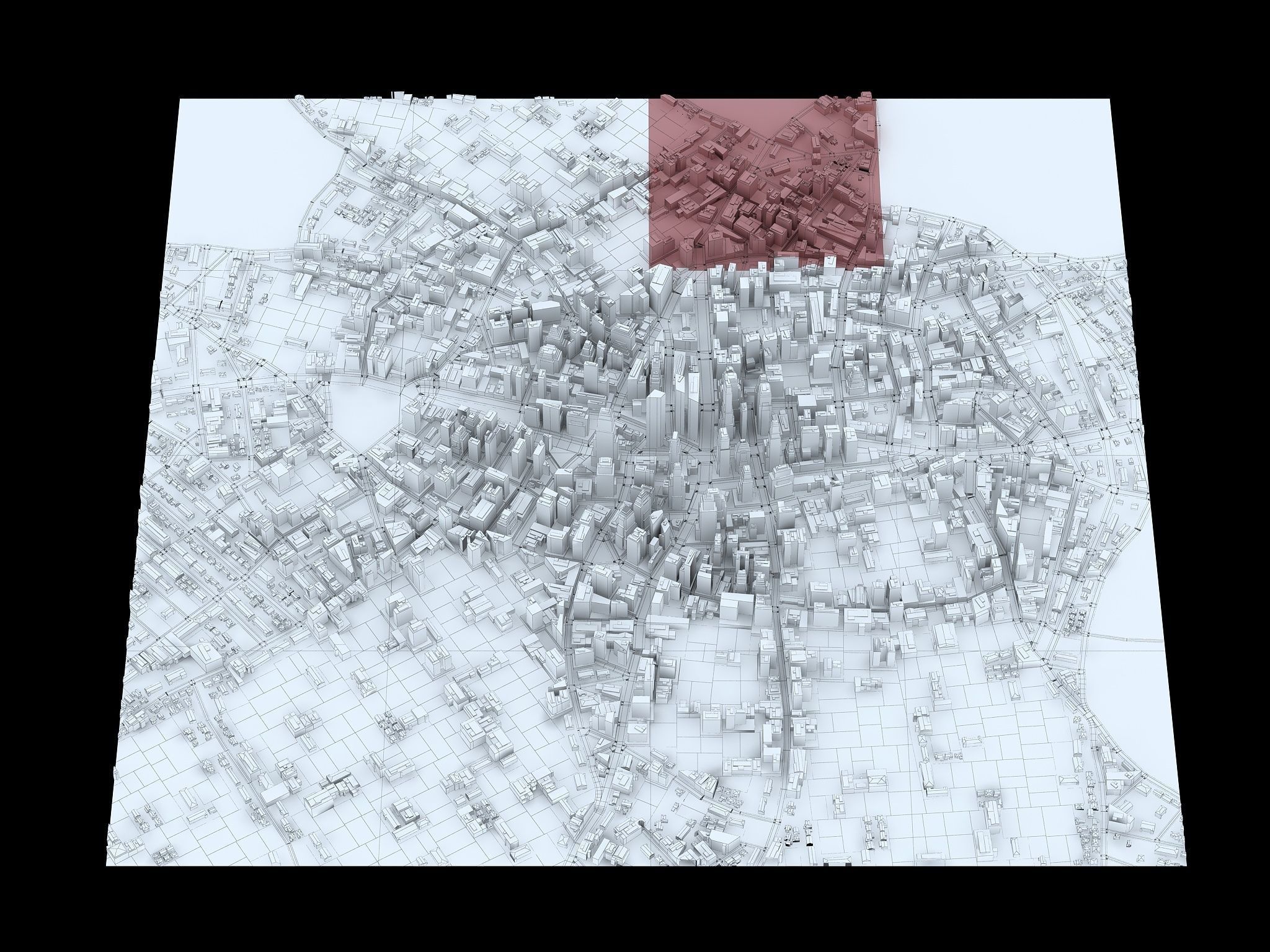 3D CITY PUZZY-8 3D print model_1