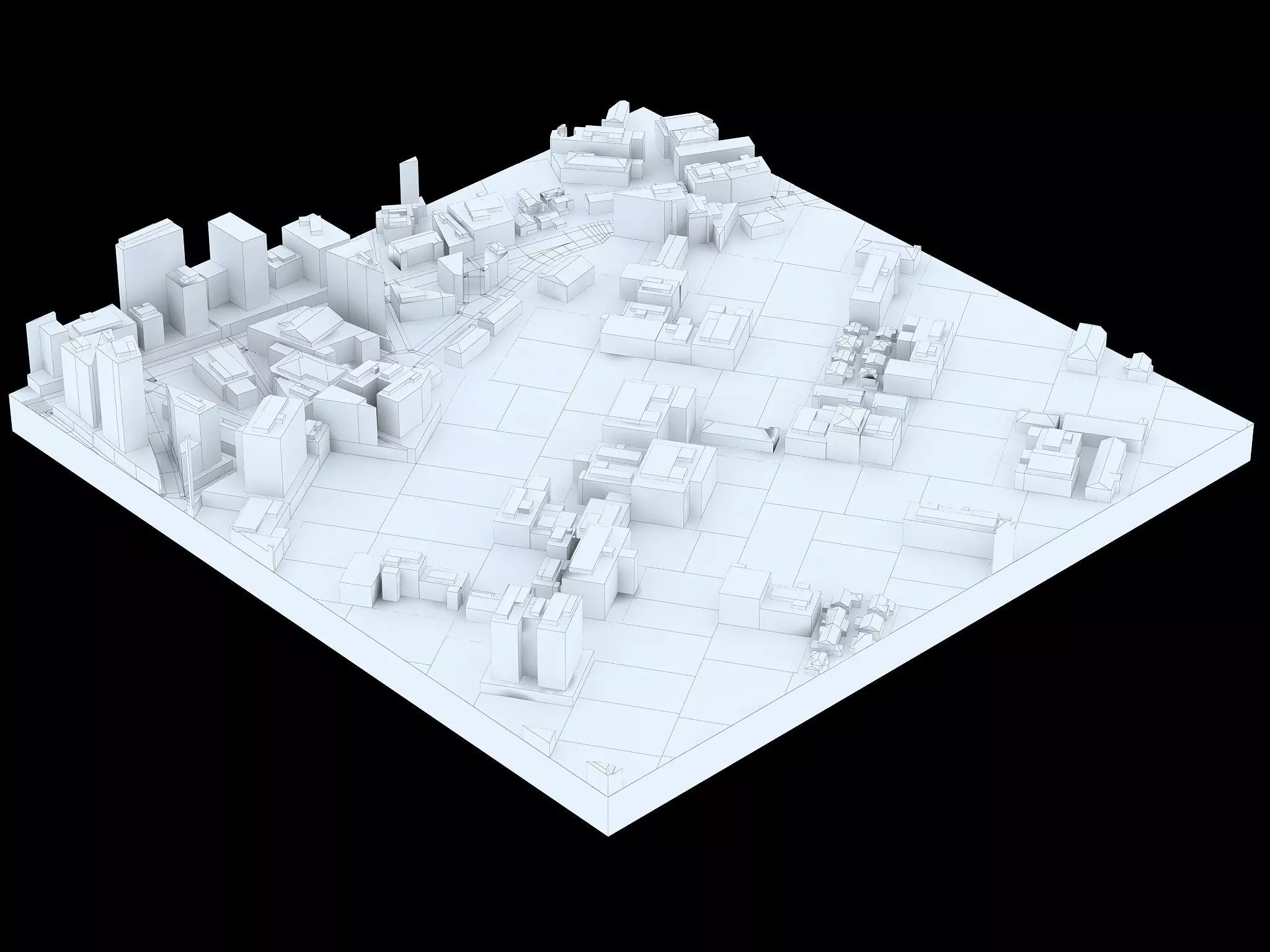 3D CITY PUZZY-8 3D print model_0