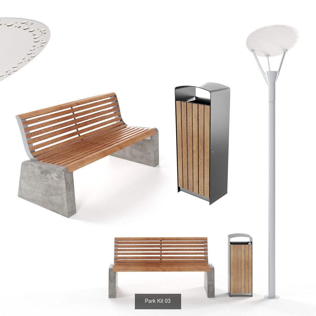 mmcite elements for park 3D Model Collection_3