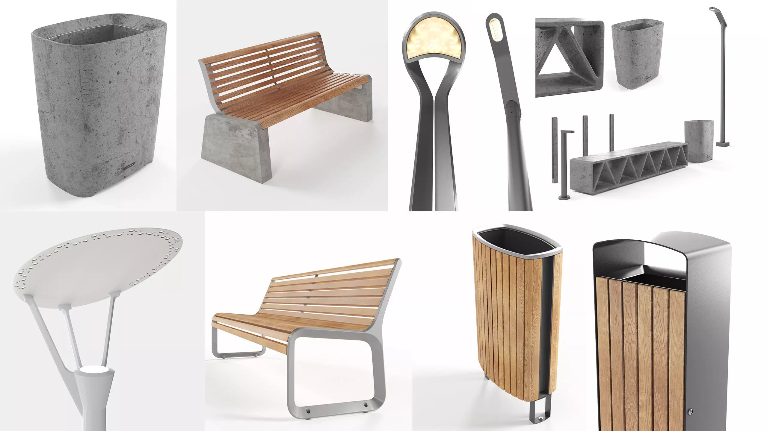 mmcite elements for park 3D Model Collection_0