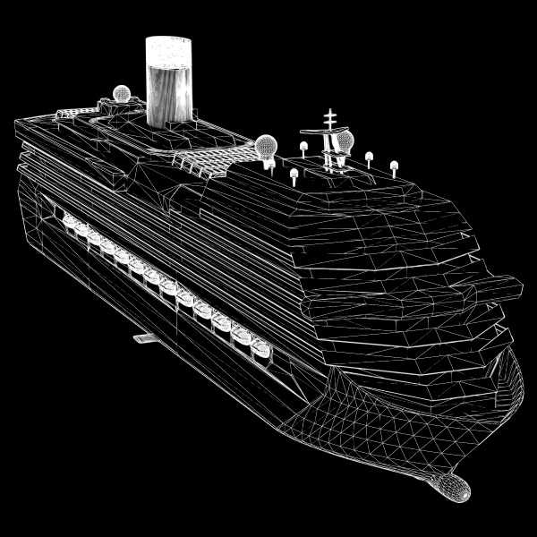 Costa Concordia 3D model_5
