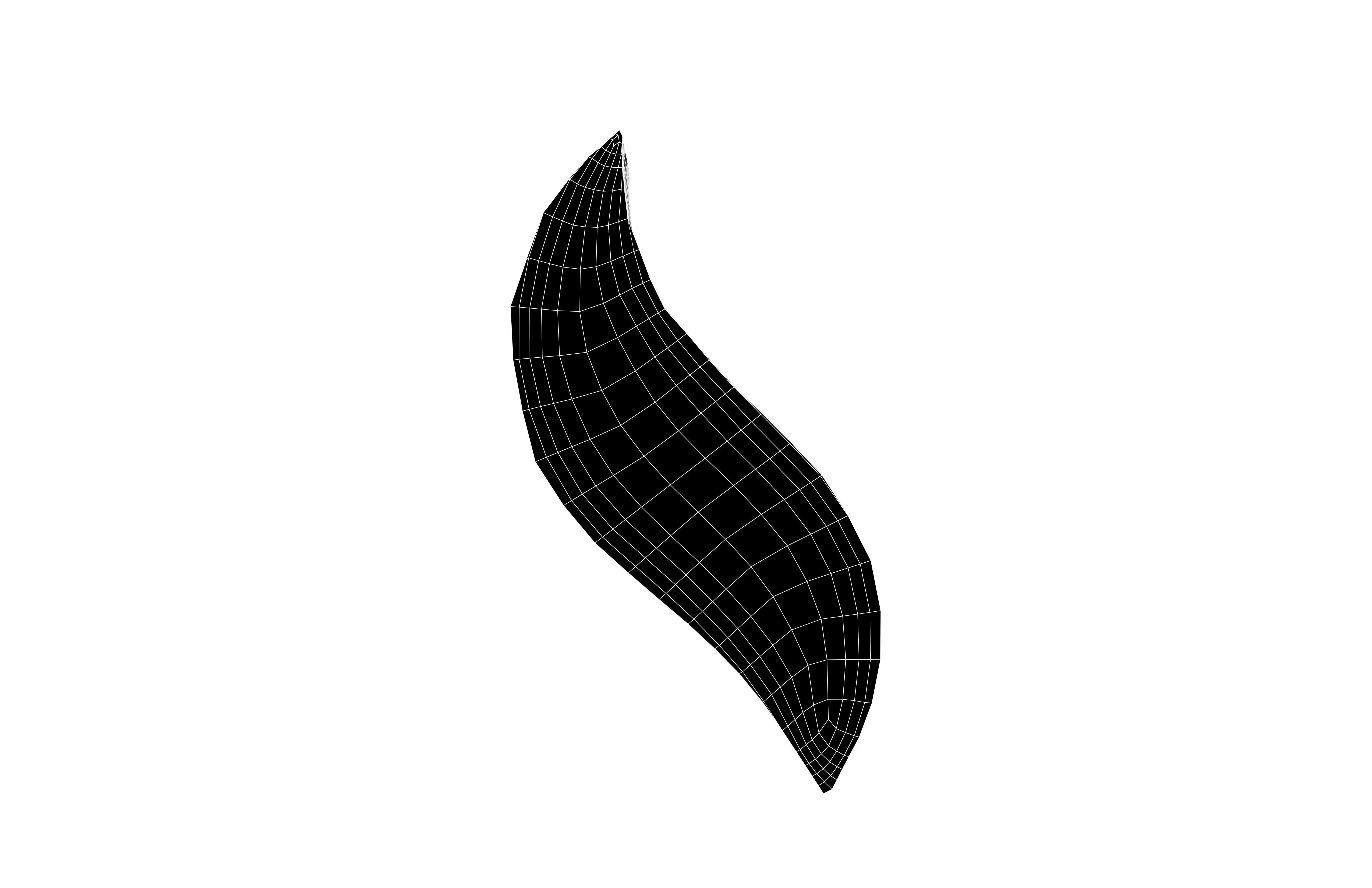 Fire Symbol v8 006 Low-poly 3D model_7