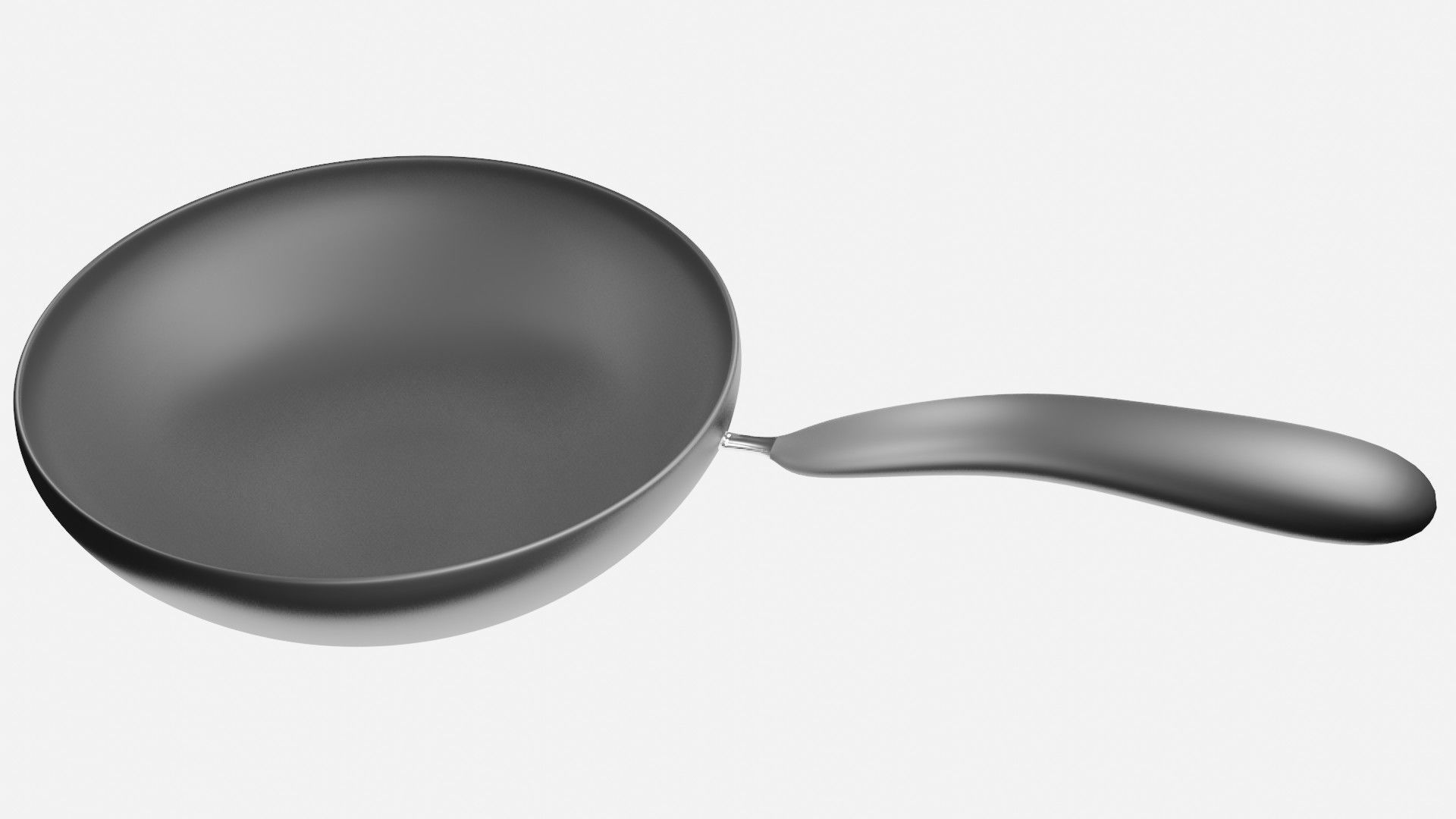 Frying pan 3D model_1