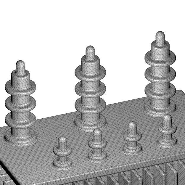 Electrical Transformer 3D print model_4