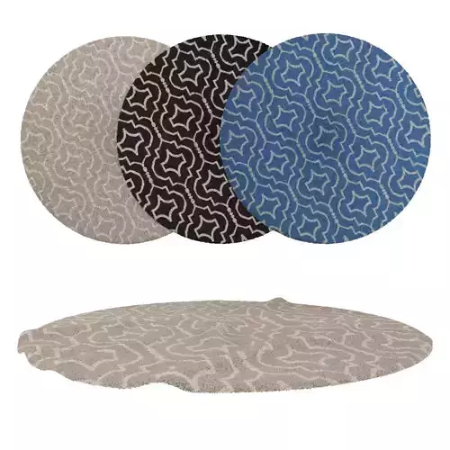 Round Rug Set 224