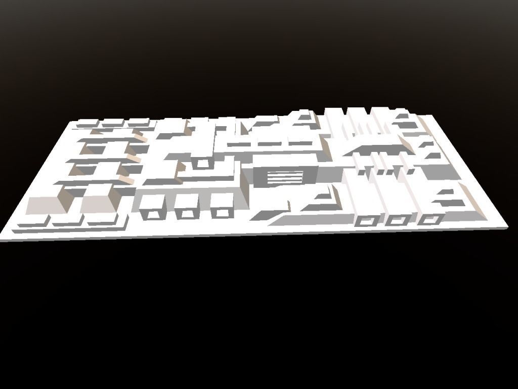 Low poly panel for a spaceship 3D model | CGTrader