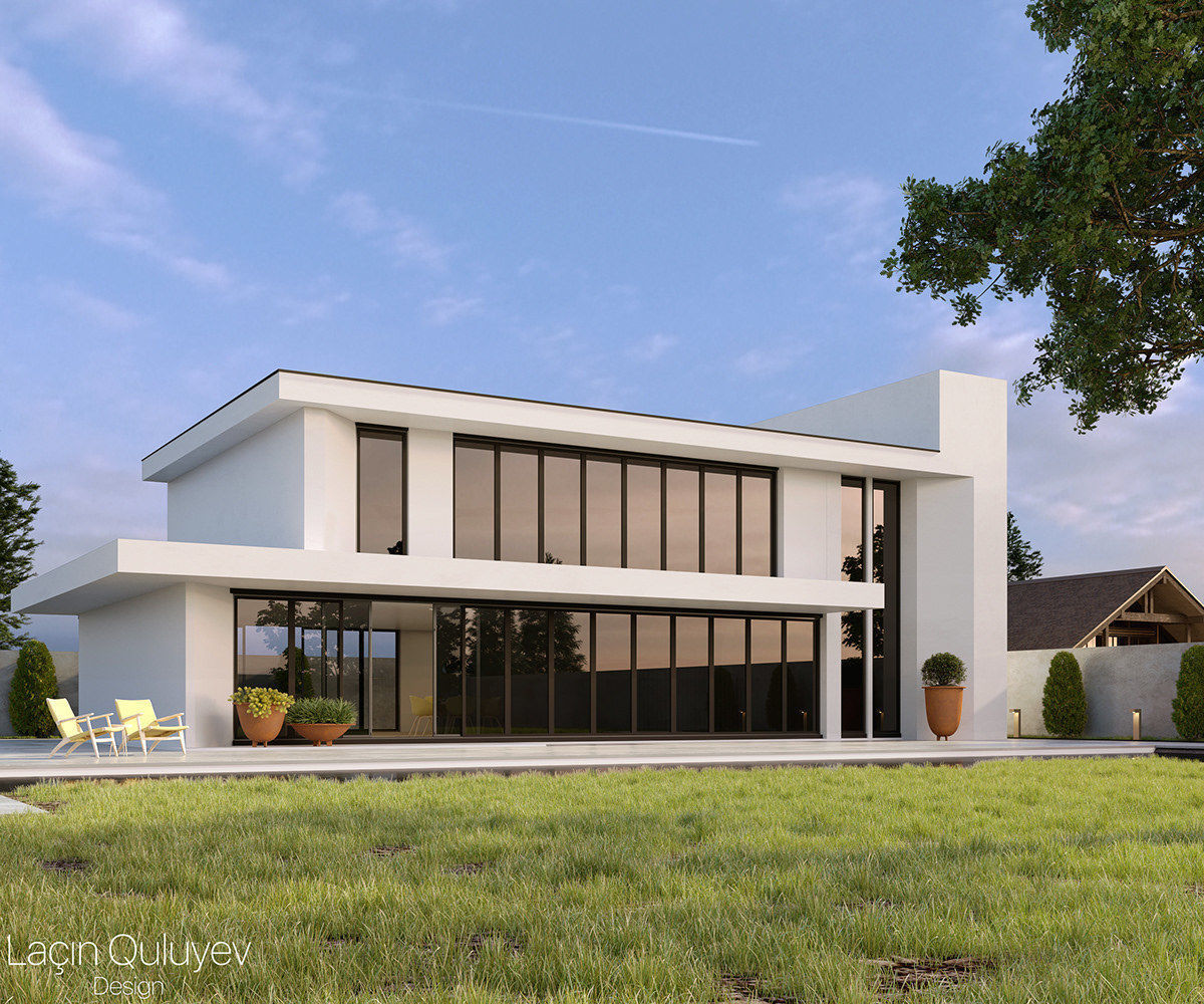 CGI - Architectural Visualization scene 3D model_1