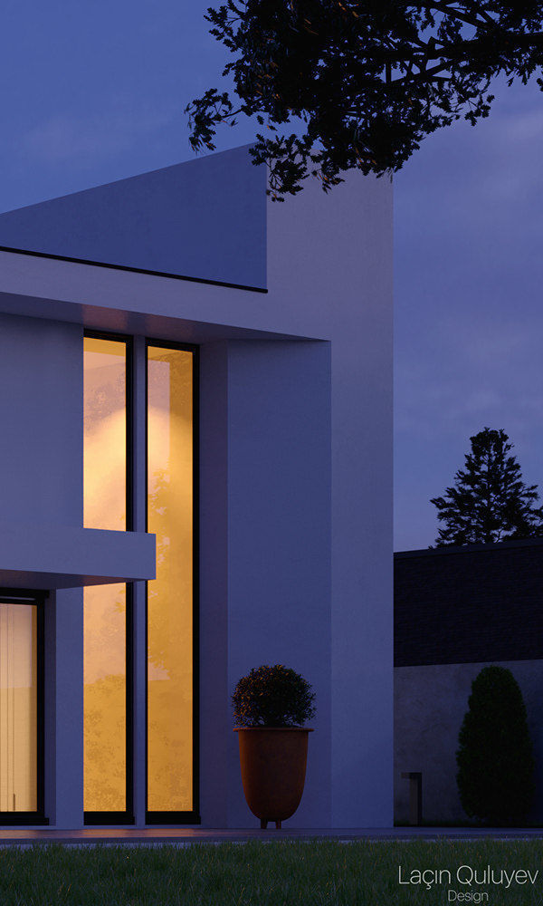 CGI - Architectural Visualization scene 3D model_6