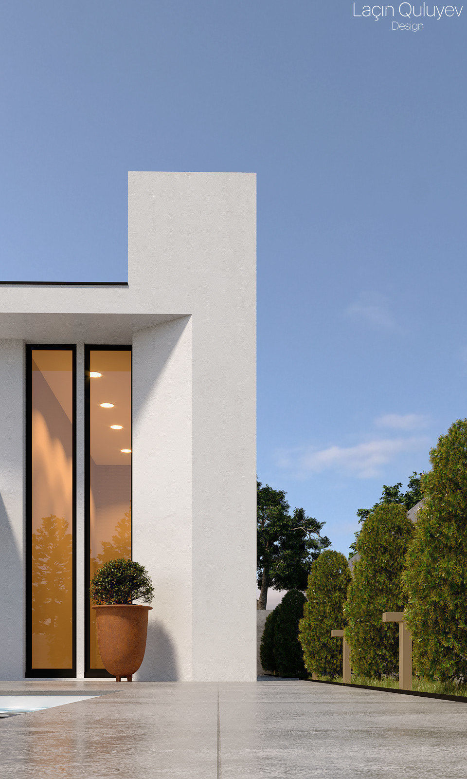 CGI - Architectural Visualization scene 3D model_7