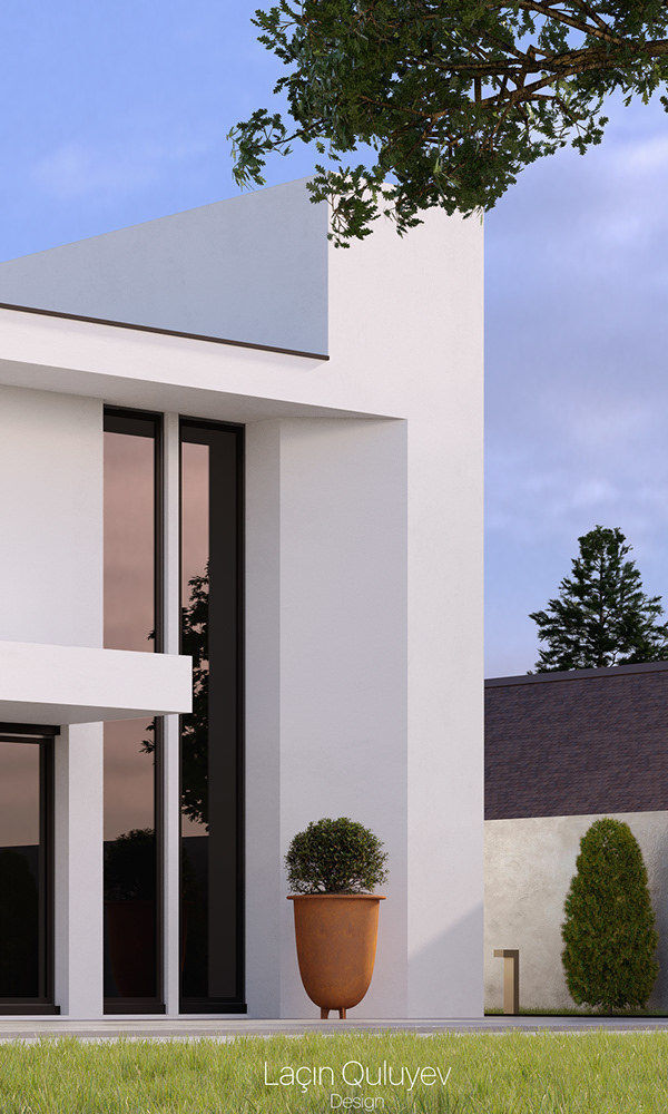 CGI - Architectural Visualization scene 3D model_8