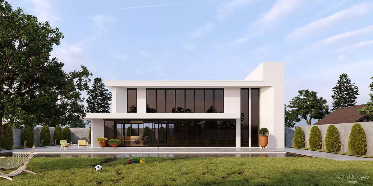 CGI - Architectural Visualization scene 3D model_0