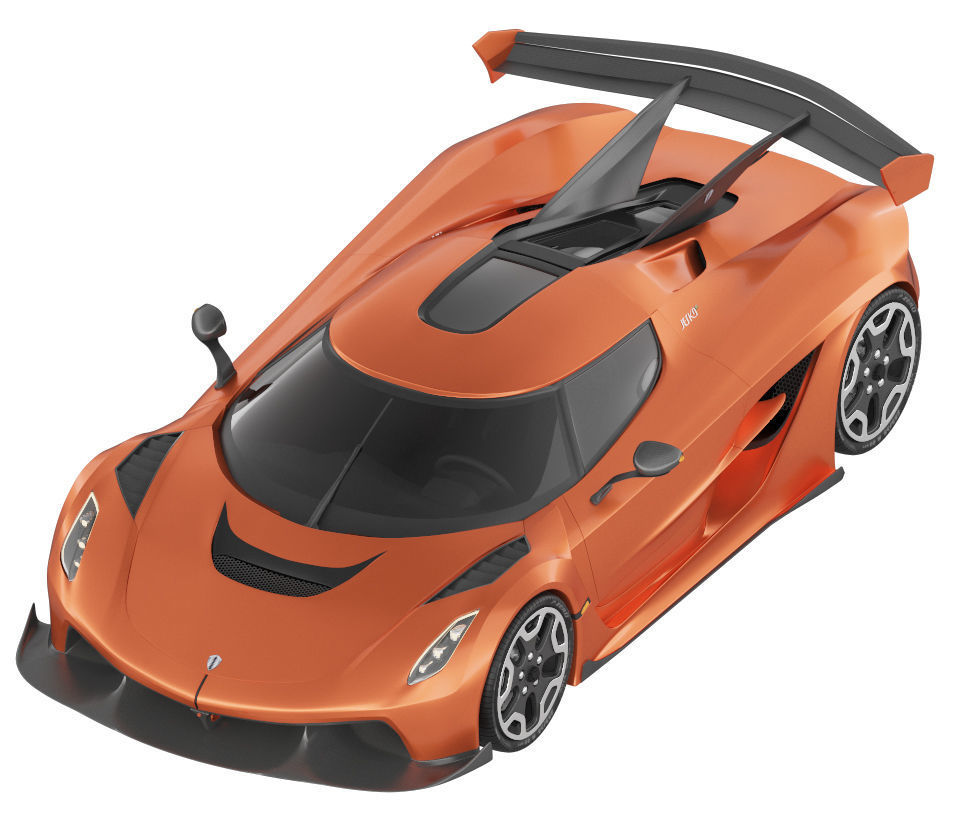 Koenigsegg Jesko 2019 3D model_16