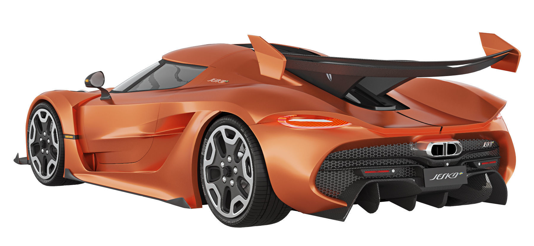 Koenigsegg Jesko 2019 3D model_7