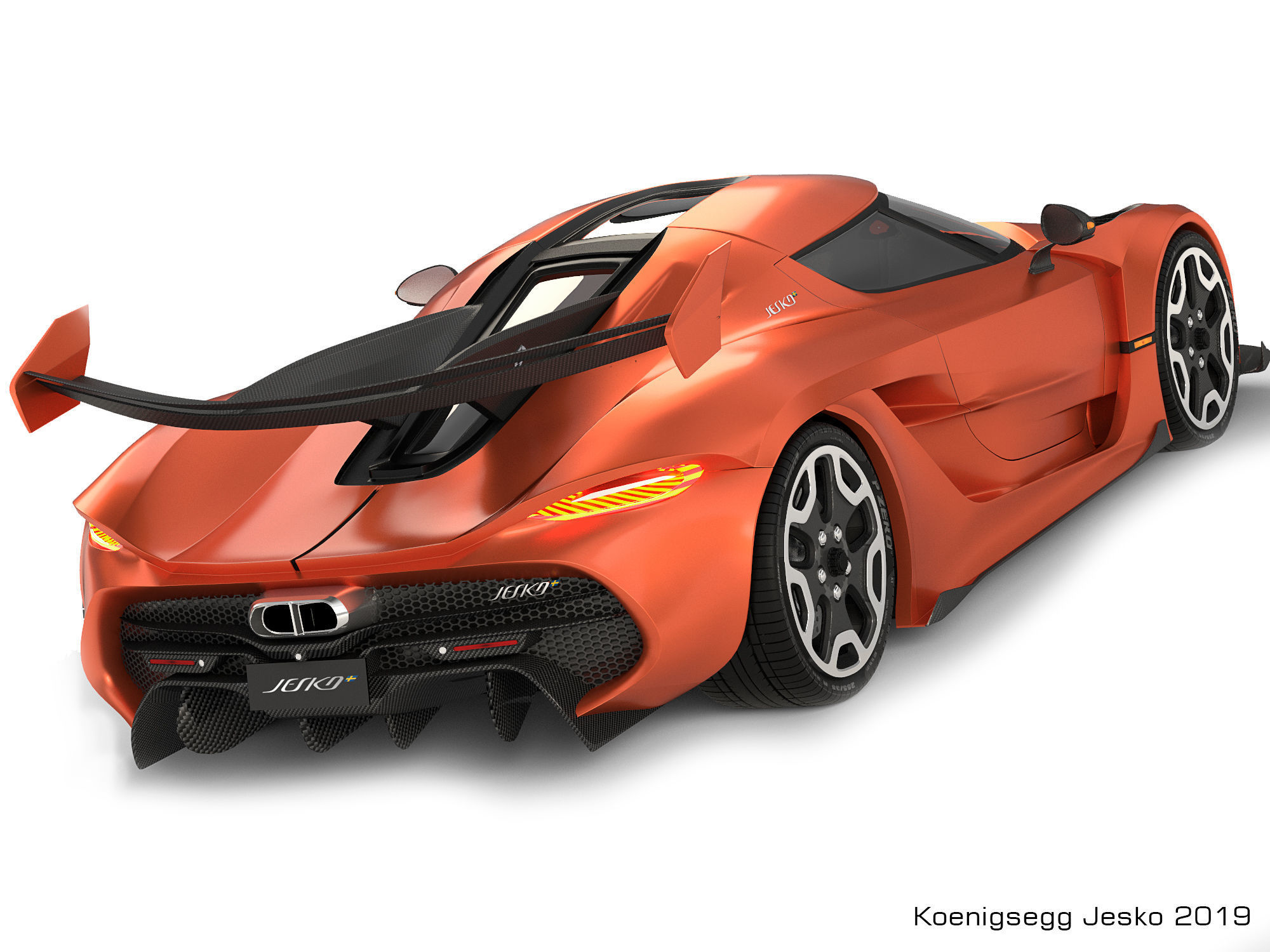 Koenigsegg Jesko 2019 3D model_3