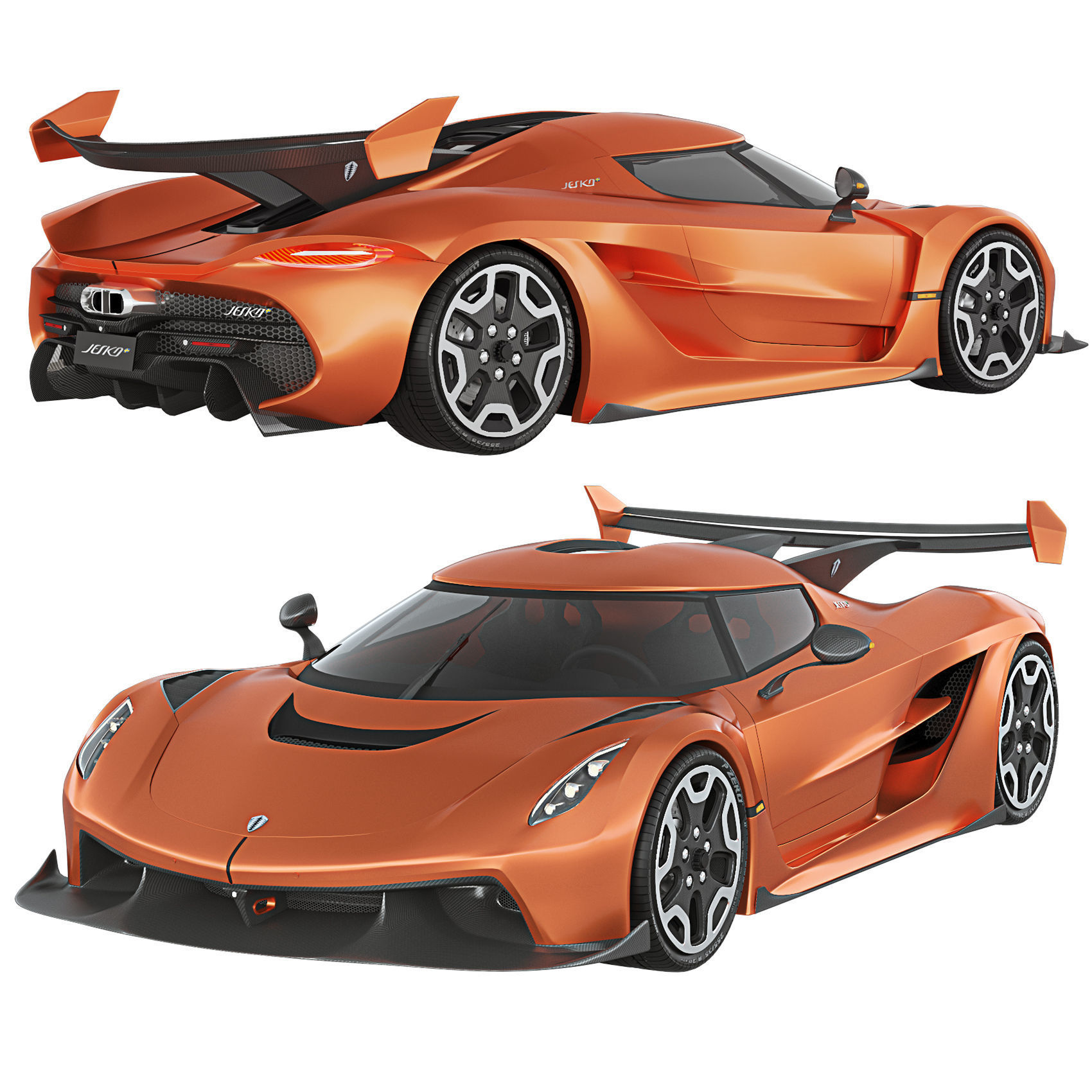 Koenigsegg Jesko 2019 3D model_4