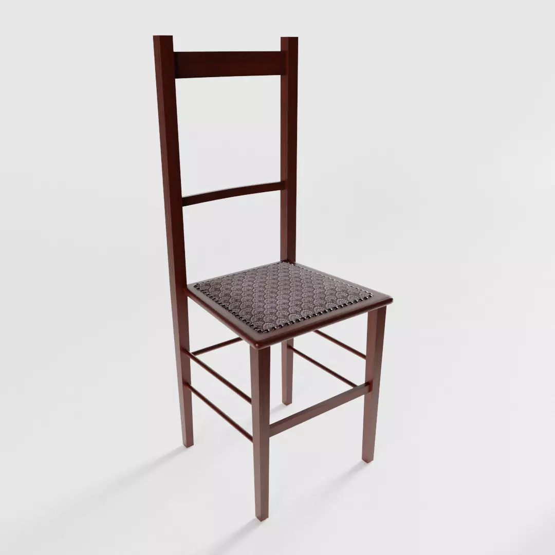 Antique Chair 3D model_0