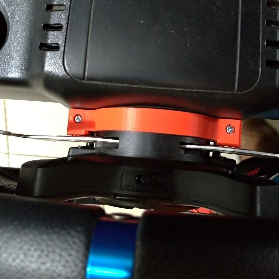 Magnetic Paddle Shifter for Logitech G29 3D print model_4