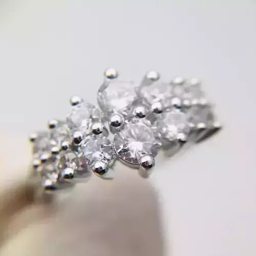 3DM Format Vintage wedding ring for women