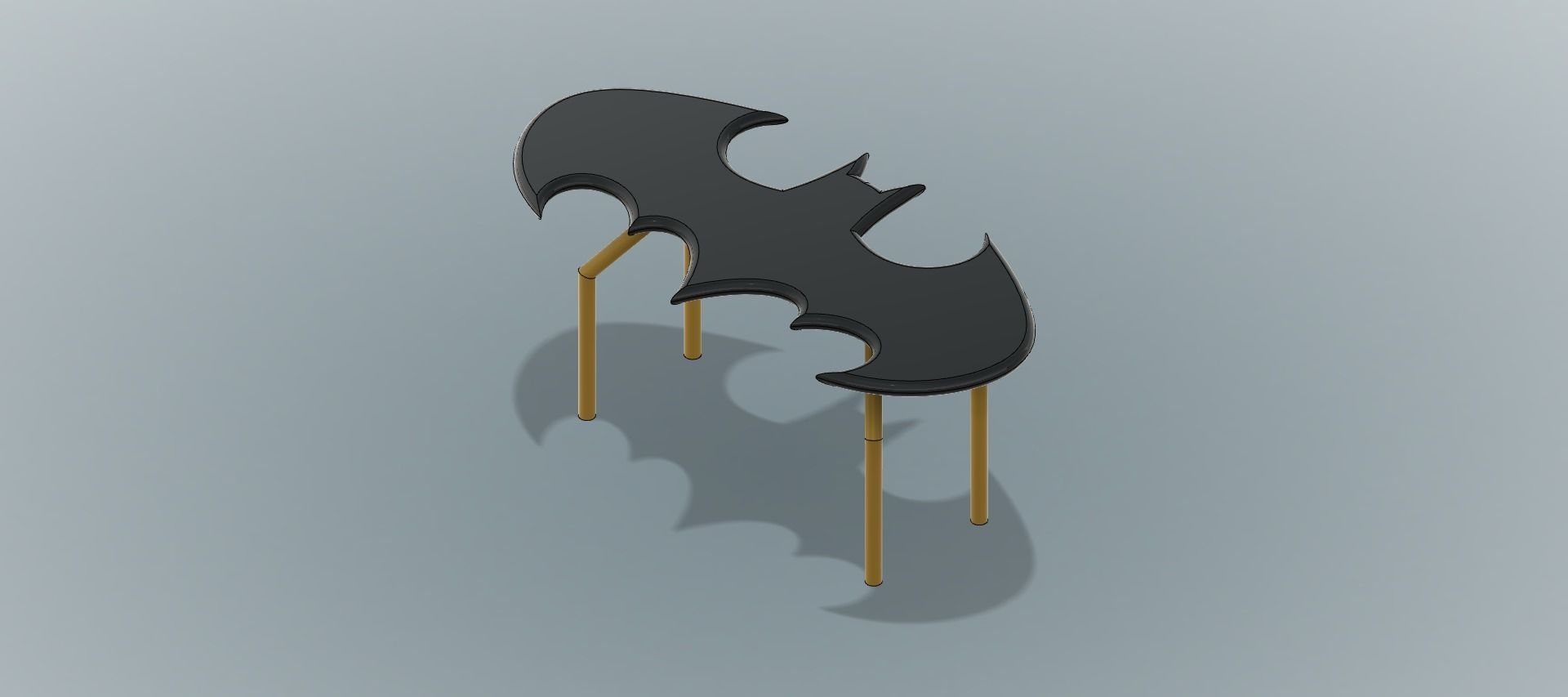Batman Coffee Table 3D model_1
