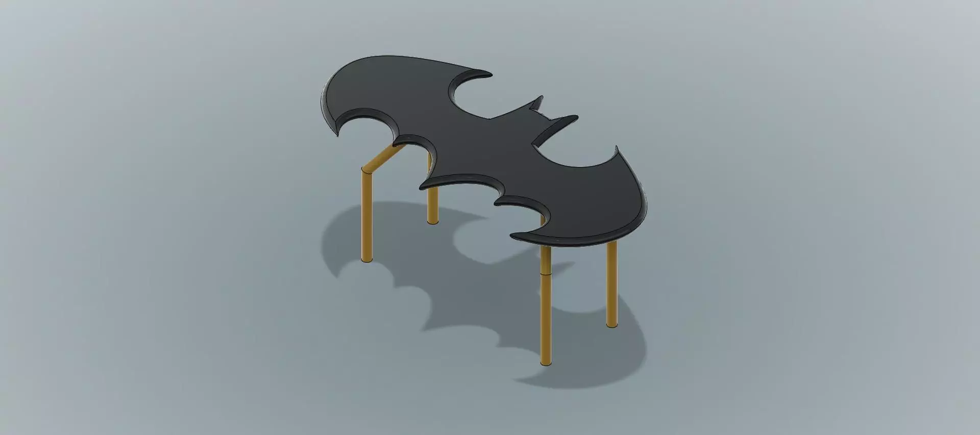 Batman Coffee Table 3D model_0