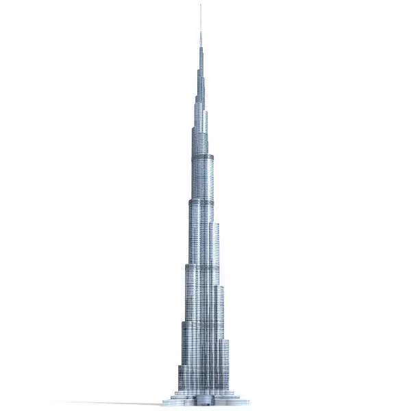 Burj Khalifa 3D model_0