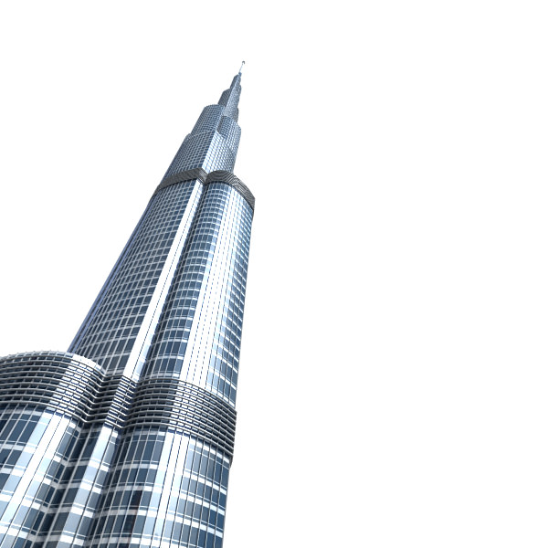 Burj Khalifa 3D model_6