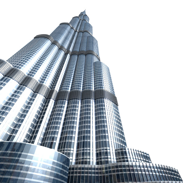 Burj Khalifa 3D model_5