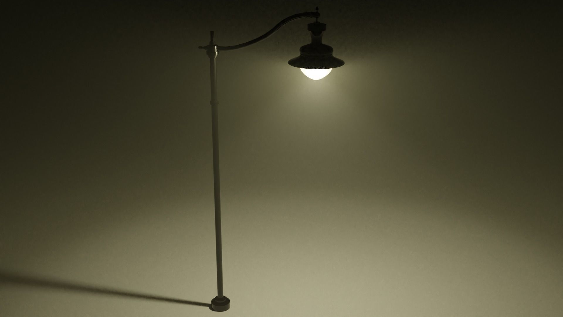 building model street lamp Free low-poly 3D model_7