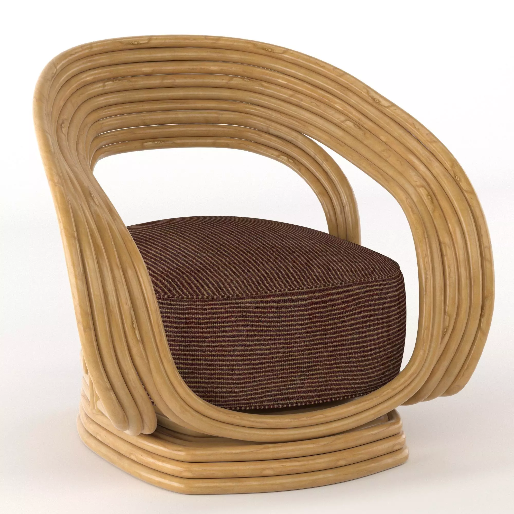 RATTAN CHAIR summer interior Free 3D model