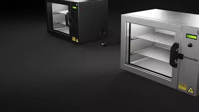 Electric Oven   3D model animation