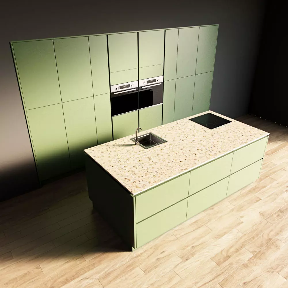 107-Kitchen11 matte 9 3D model_0