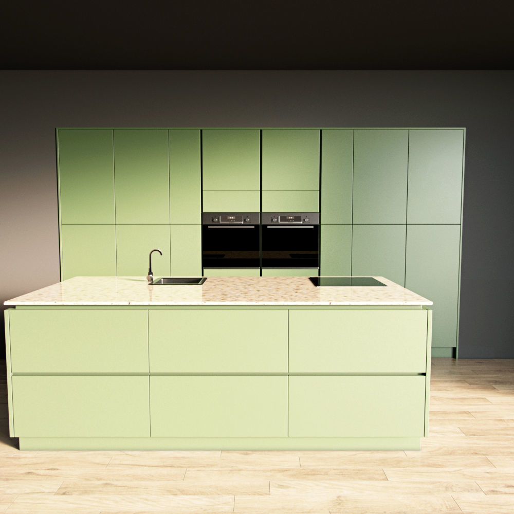 107-Kitchen11 matte 9 3D model_2