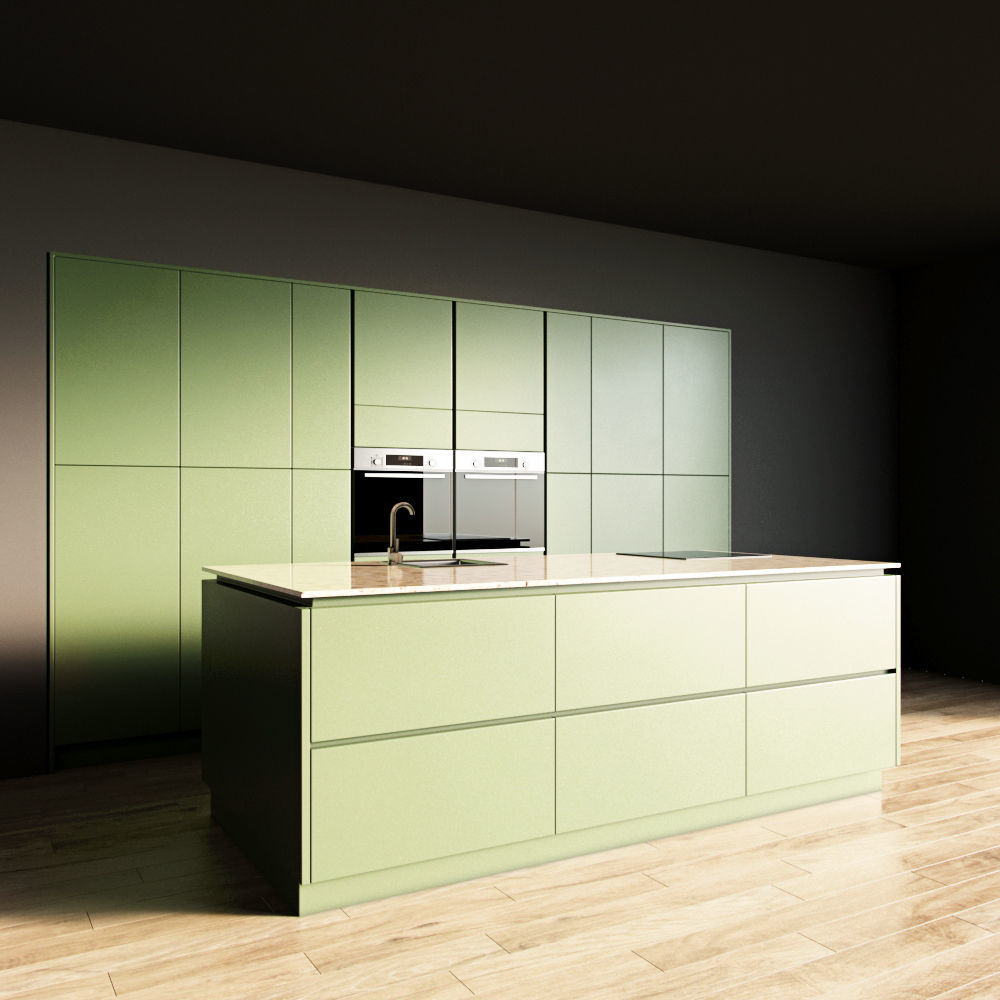 107-Kitchen11 matte 9 3D model_1