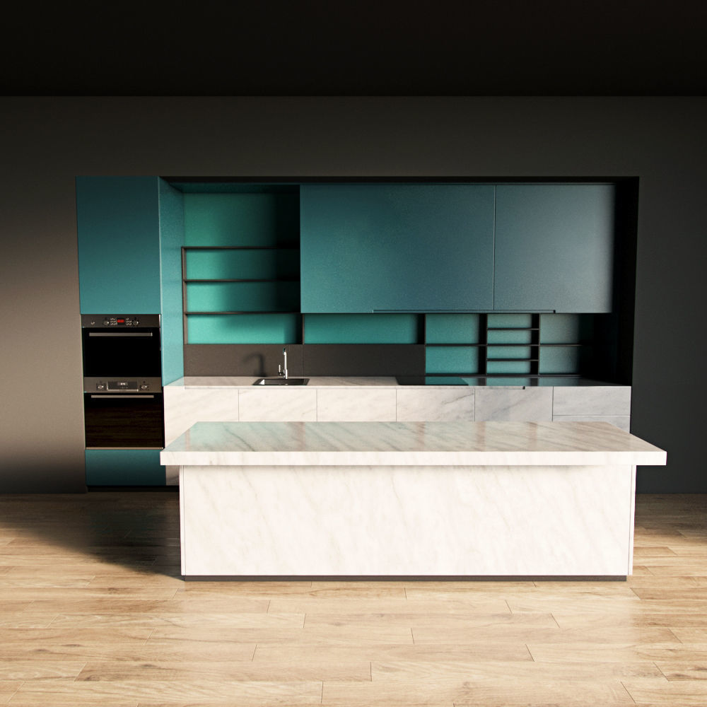 72-Kitchen12 matte 6 3D model_2