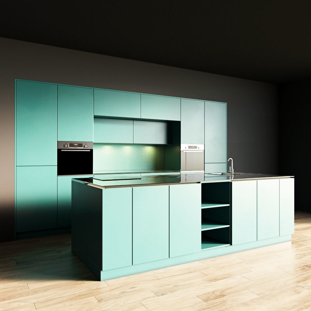 87-Kitchen3 matte 8 3D model_1