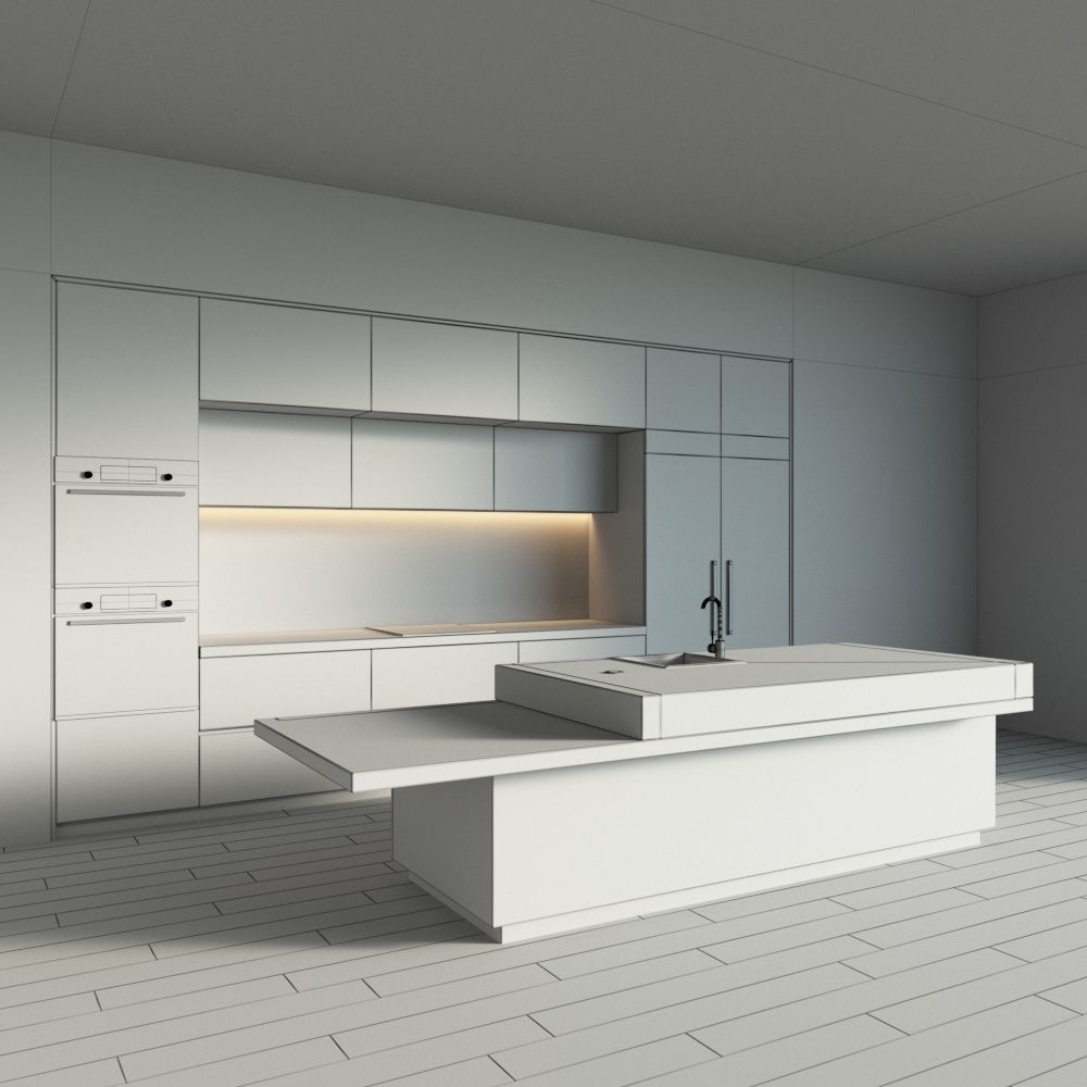 97-Kitchen1 matte 9 3D model_4