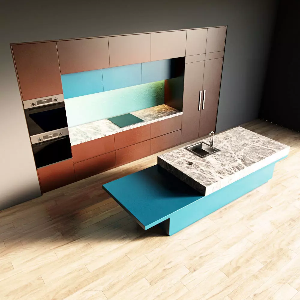 97-Kitchen1 matte 9 3D model_0