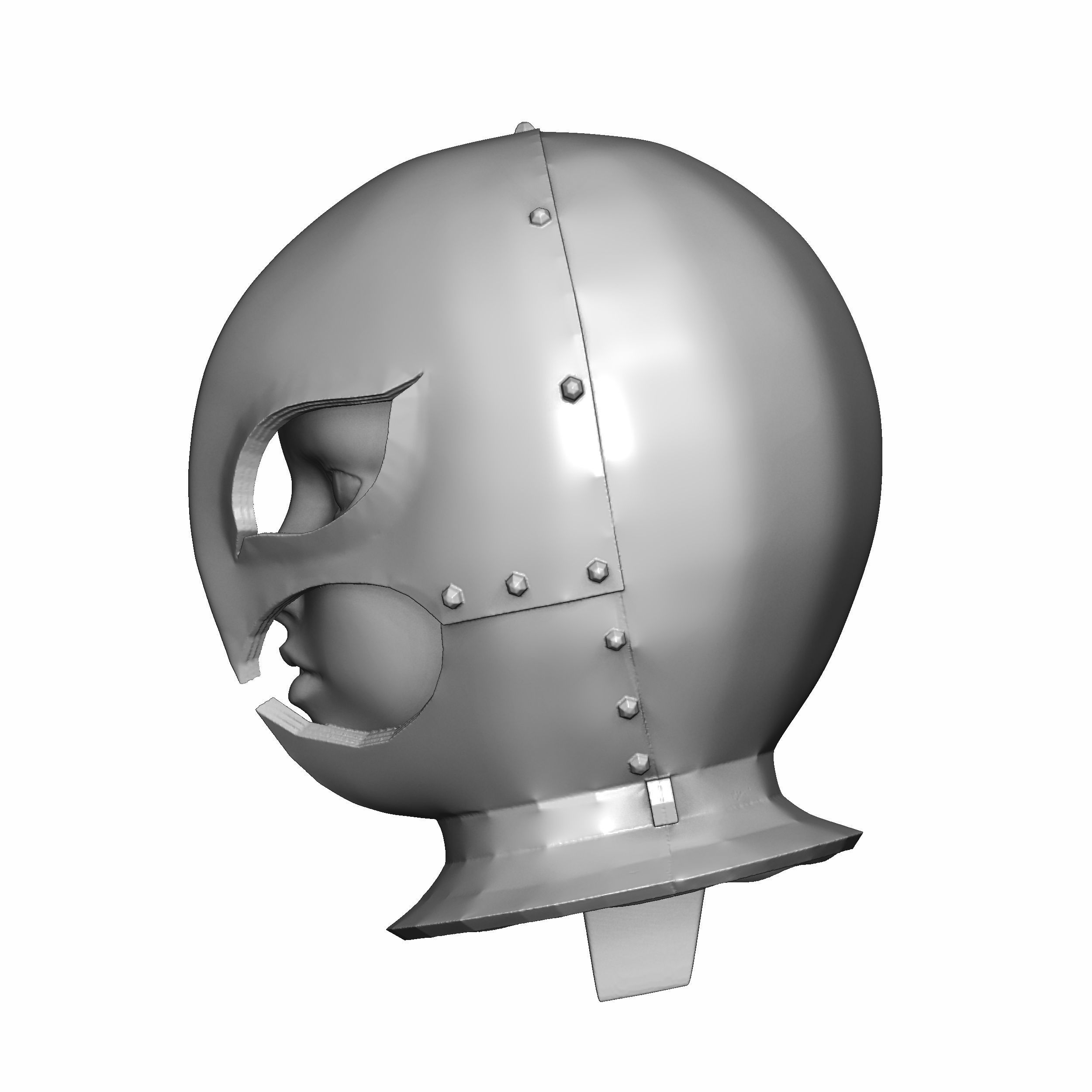 Berserk Femto and Griffith Fanart 3D print model 3D print model_13