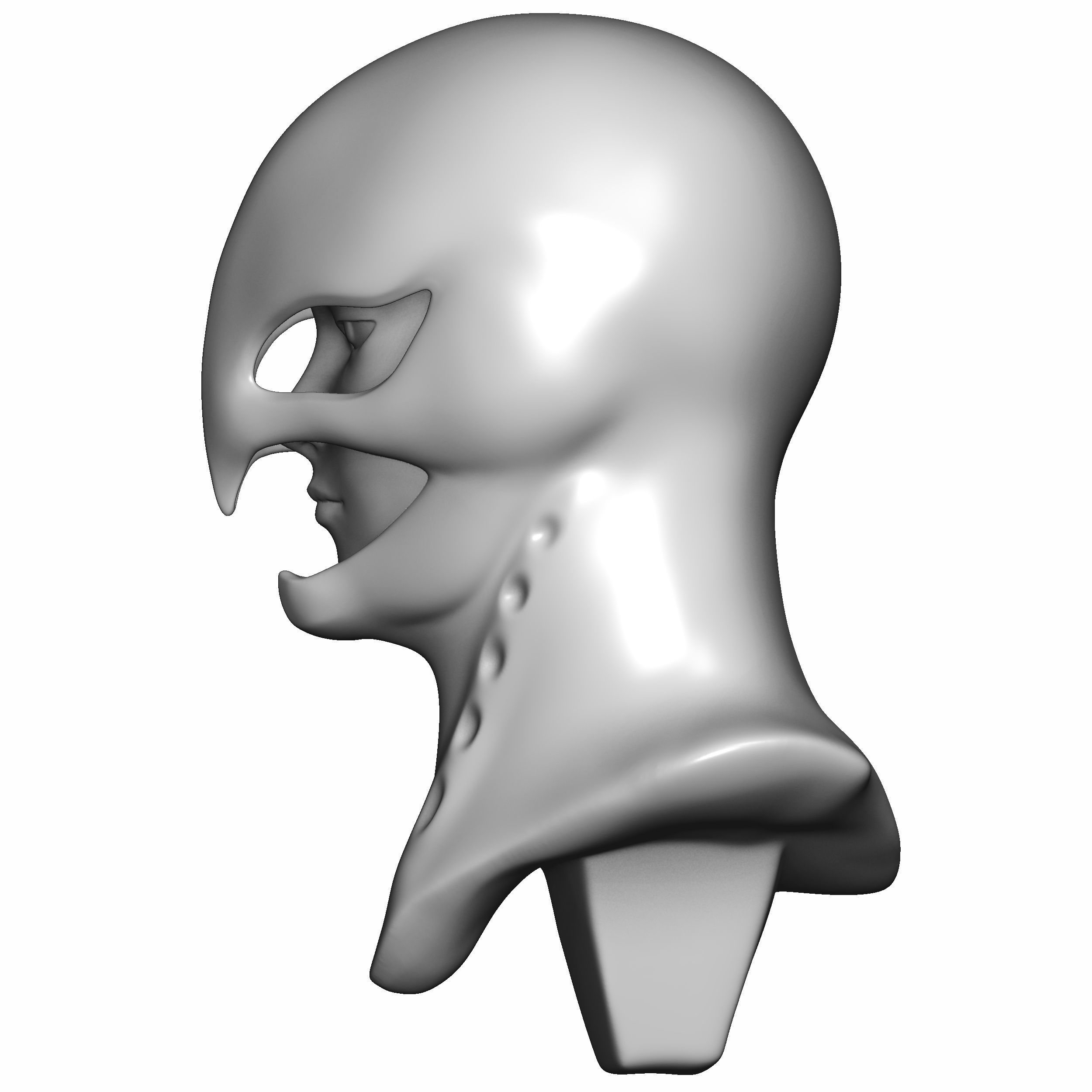Berserk Femto and Griffith Fanart 3D print model 3D print model_7